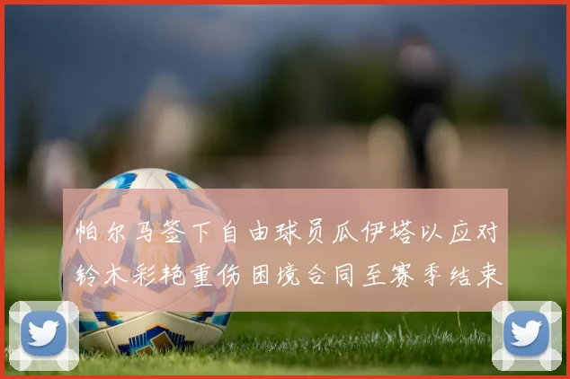 帕尔马签下自由球员瓜伊塔以应对铃木彩艳重伤困境合同至赛季结束